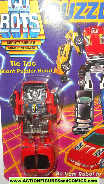 gobots TIC TAC tictac puzzler head torso body 1985 tonka ban dai