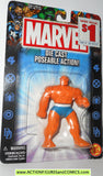 Marvel die cast THING poseable action figure 2002 toybiz fantastic four 4 MOC
