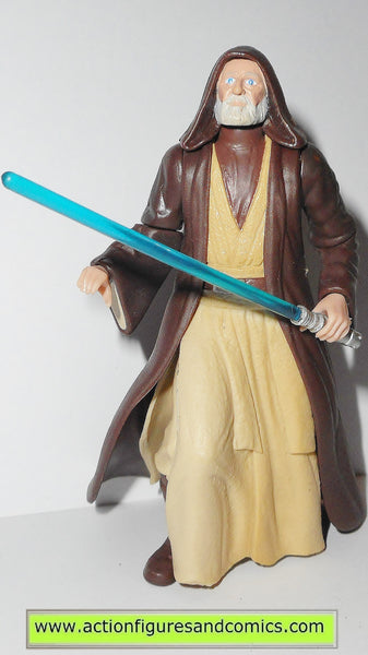 star wars action figure BEN OBI WAN KENOBI potf 1998