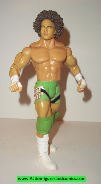 Wrestling WWE action figures CARLITO green 2008 wrestlemania