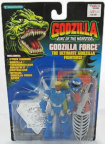 GODZILLA Trendmasters 1994 MICHAEL VAN HORN DUTCH trendmasters moc