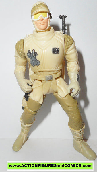 star wars action figures HOTH REBEL SOLDIER deluxe version power