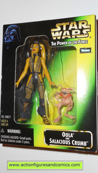 star wars action figures OOLA SALACIOUS CRUMB power of the force