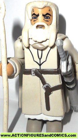 minimates lord of the rings GANDALF the white lotr hobbit 2004 action figure