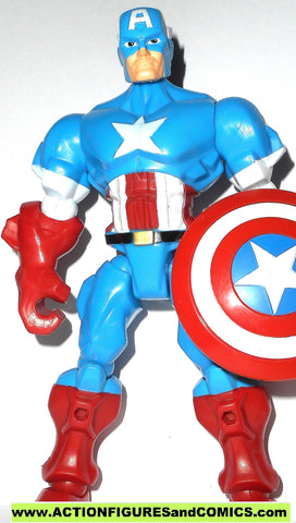 Marvel Super Hero Mashers CAPTAIN AMERICA 6 inch universe 2013 action figure