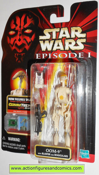 star wars action figures OOM-9 battle droid commander VARIANT