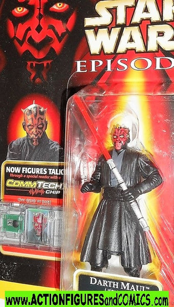 star wars action figures DARTH MAUL JEDI DUEL episode I 1999