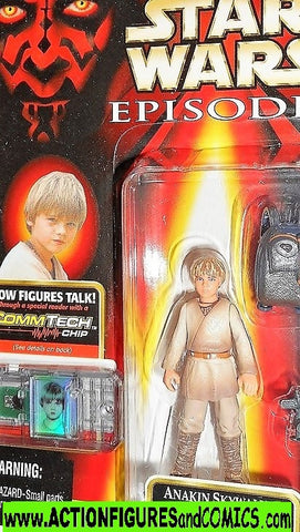 star wars action figures ANAKIN SKYWALKER .01  tatooine episode I moc