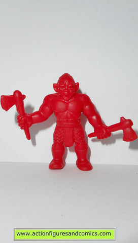 Muscle m.u.s.c.l.e men Kinnikuman BLACK TOMAHAWK 145 RED mattel toys action figure