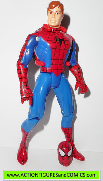 Toy Biz Spider-Man Peter Parker フィギュア Spider-man the Animated series PETER PARKER unmasked toy biz