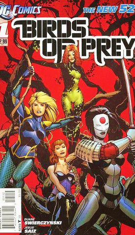 DC comics BIRDS of PREY 0, 1 - 34 new batman 52 FULL RUN complete series lot