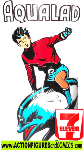 DC slurpee cup AQUALAD 1973 aquaman vintage super heroes