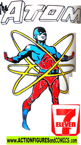 DC slurpee cup ATOM 1973 Ray Palmer vintage super heroes