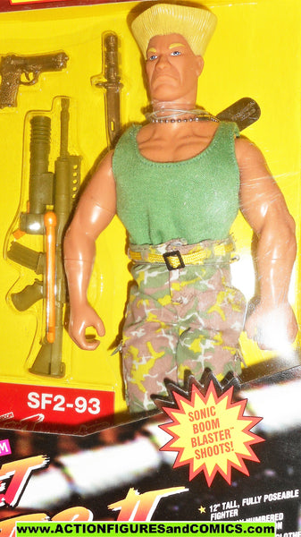 Hasbro Street Fighter Colonel Guile Special Forces Commander Toy Sealed  1993