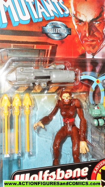 X-MEN X-Force toy biz WOLFSBANE New Mutants 1998 marvel universe