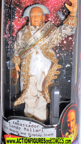 Babylon 5 LANDO MALLARI gold 1997 9 inch tv show mego retro mib moc