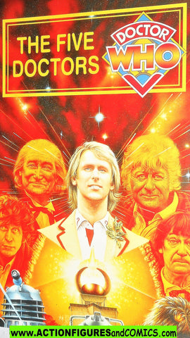 doctor who Collector Card #7  The FIVE DOCTORS 1995 BBC video exclusive post