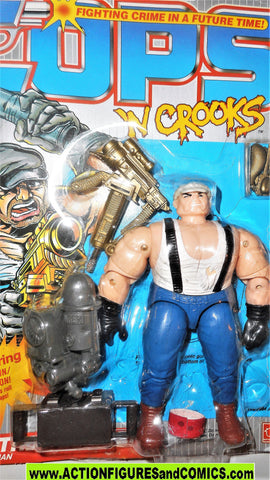 Cops 'n Crooks LOUIE THE PLUMBER c.o.p.s. hasbro toys 1988 vintage moc