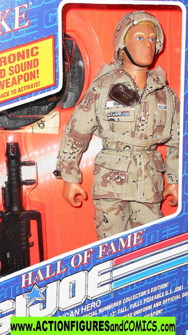 Gi joe 12 inch DUKE Electronic light sound 1993 hall of fame mib moc