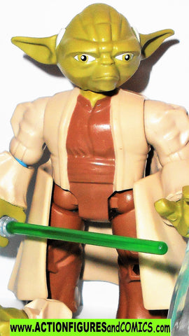 STAR WARS Hero Mashers YODA jedi master Complete action figures