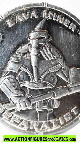 star wars action figures LAVA MINER mustafar COIN 03 3 30th anniversary