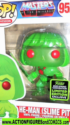 Funko Pop HE-MAN SLIME PIT Masters of the universe 952 he-man moc mib
