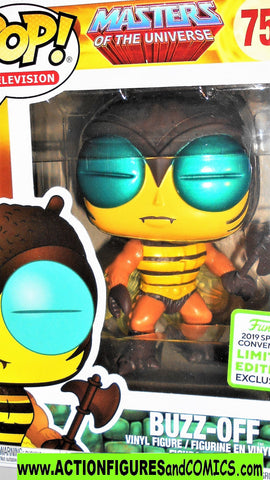 Funko Pop BUZZ-OFF Masters of the universe 759 he-man moc mib