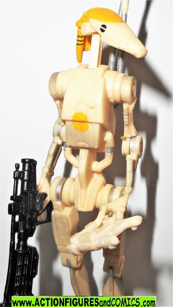 star wars action figures OOM-9 battle droid commander 1999 episode