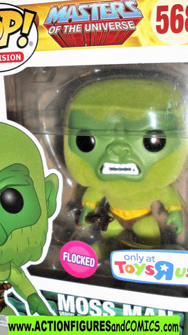 Funko Pop MOSS MAN flocked Masters of the universe 568 he-man moc mib
