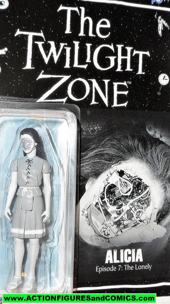 Twilight Zone ALICIA episode 7 The Lonely black white bif bang pow