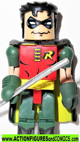 minimates ROBIN 2007 batmobile exclusive batman dc universe