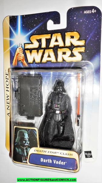 star wars action figures DARTH VADER death star clash 2004