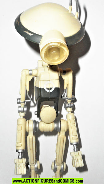 star wars action figures PIT DROIDS white 12 inch series 1999