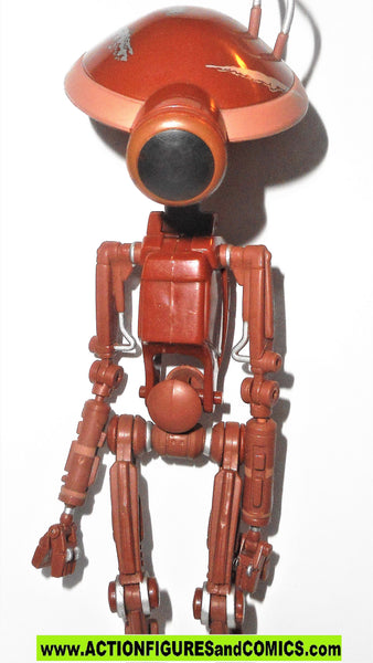 star wars action figures PIT DROIDS red 12 inch series 1999