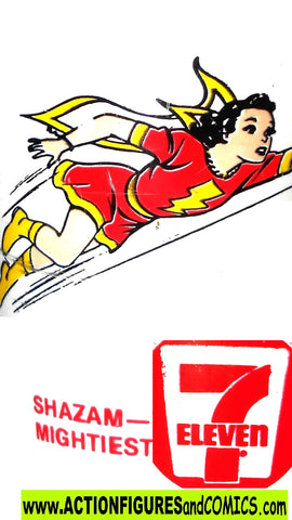 DC slurpee cup MARY BATSON 1973 vintage shazam 711 super heroes