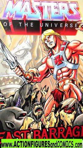 Masters of the Universe BEAST BARRAGE mini comic ORIGINS walmart 2020 he-man
