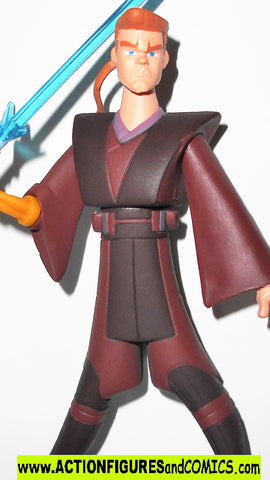 star wars action figures ANAKIN SKYWALKER 2003 animated clone wars