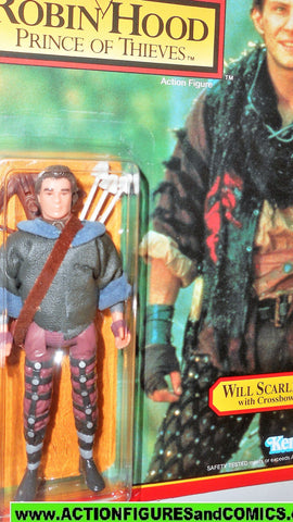 Robin Hood prince of thieves WILL SCARLETT 1991 kenner UNPUNCHED moc