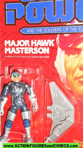 Captain Power MAJOR HAWK MASTERSON Soldiers of the Future moc