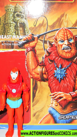 Masters of the Universe BEAST MAN 2015 blue ReAction super7