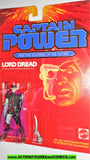 Captain Power LORD DREAD Soldiers of the Future Leader 1987 vintage moc