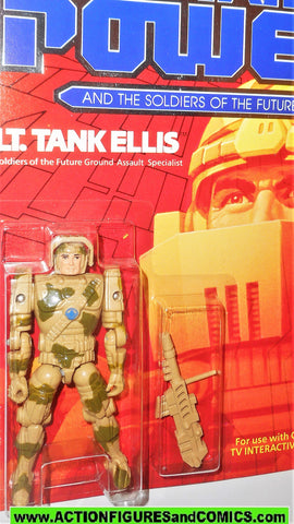 Captain Power LT TANK ELLIS Soldiers of the Future Leader 1987 vintage moc