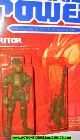 Captain Power TRITOR Soldiers of the Future Leader 1987 vintage moc