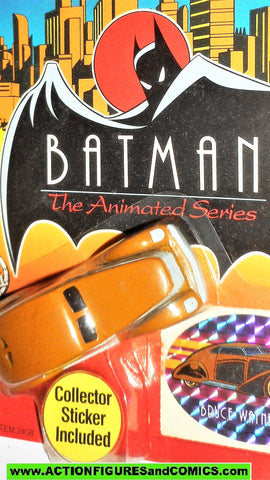 batman animated series Ertl BRUCE WAYNE'S CAR die-cast metal batmobile 1993 moc
