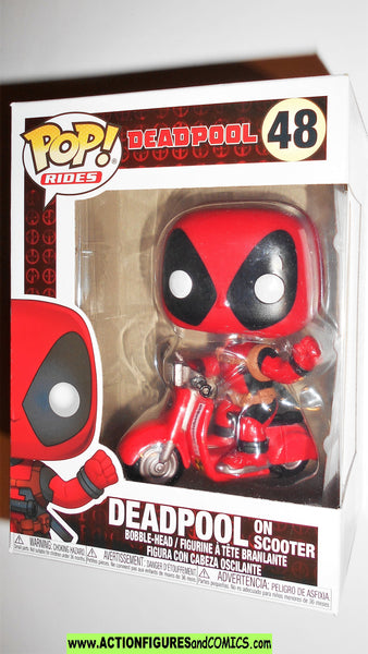 Deadpool - Deadpool On Scooter 48 - Funko