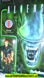 Alien movie HICKS aliens ReAction figures super 7 horror moc