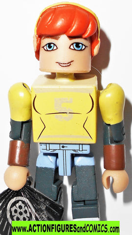 minimates Teenage Mutant Ninja Turtles APRIL O'NEIL series 1 KEYCHAIN 2015