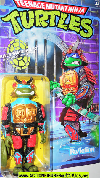teenage mutant ninja turtles SEWER SAMURAI LEO Reaction figures
