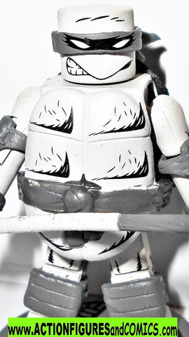 minimates Teenage Mutant Ninja Turtles DONATELLO B&W comic con keychain