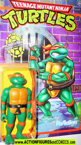 teenage mutant ninja turtles MICHELANGELO Reaction figures 2019 moc